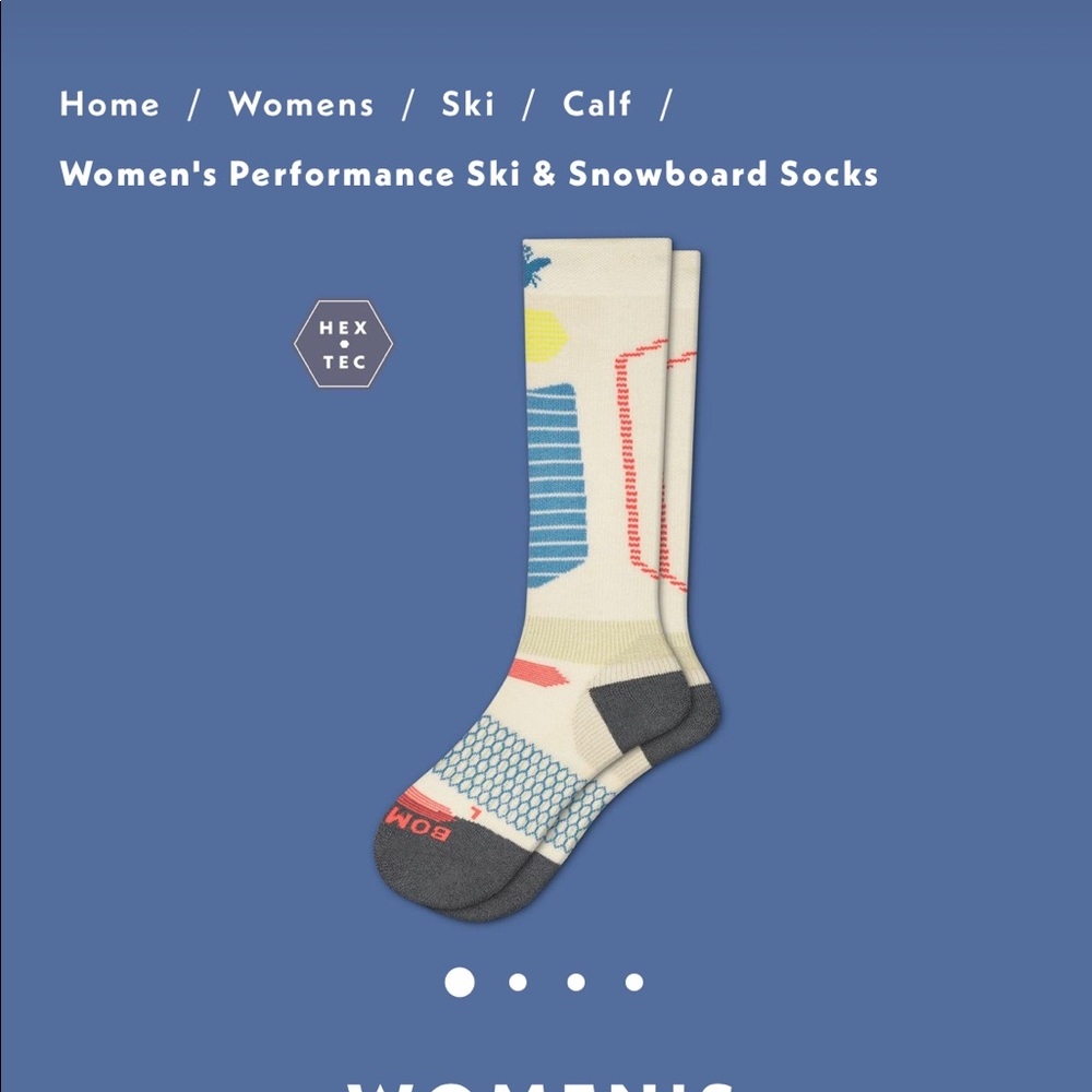 Bombas WOMEN'S PERFORMANCE SKI & SNOWBOARD SOCKS